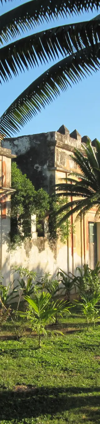 In einer traditionellen Hacienda nächtigen